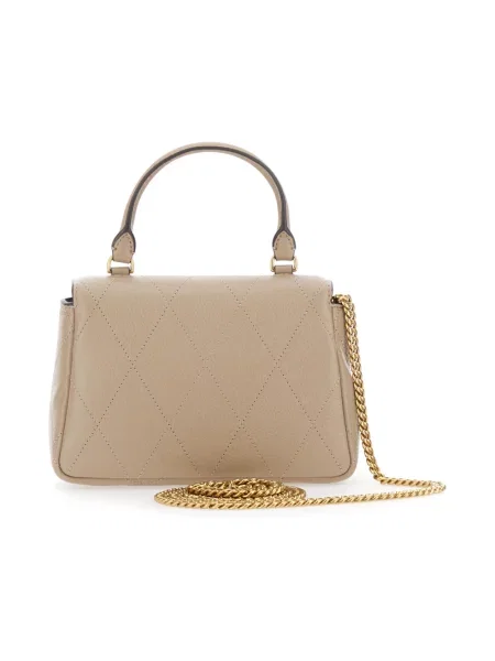 Torebka crossbody Tory Burch pikowana beżowa