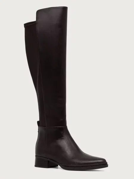 MICHAEL Michael Kors cizme pentru femei din piele Lex Boot maro