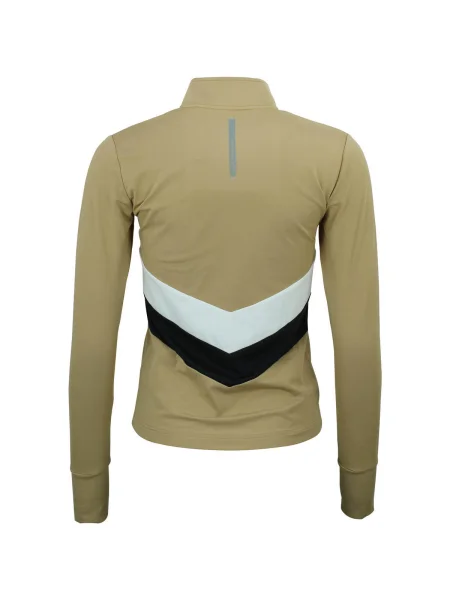 Tricou mânecă lungă Peak Mountain auriu