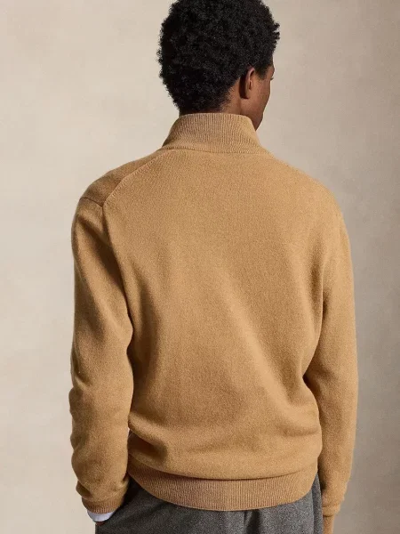 Polo Ralph Lauren pulover volnen rjava