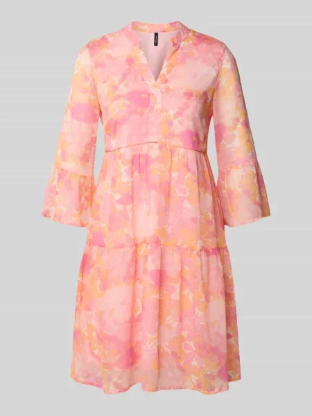 Dopasowana sukienka mini z dekoltem w serek model SMILLA' Vero Moda