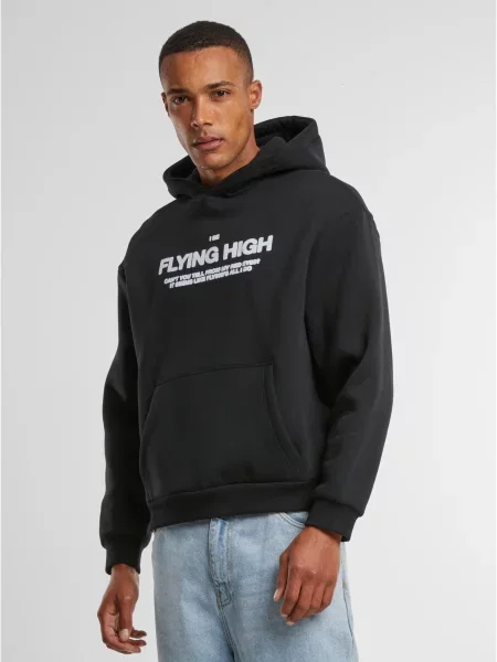 Majica s kapuljačom Mister Tee crna