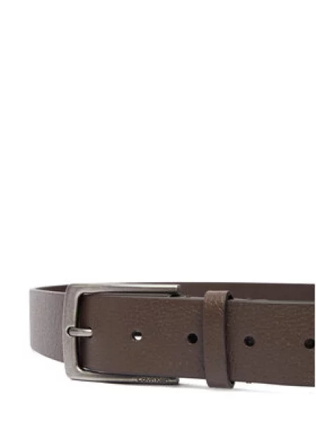Calvin Klein Diržas Casual Pin Buckle Pebble ruda