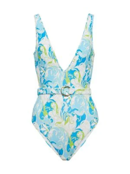Costum de baie Melissa Odabash cu imagine albastru