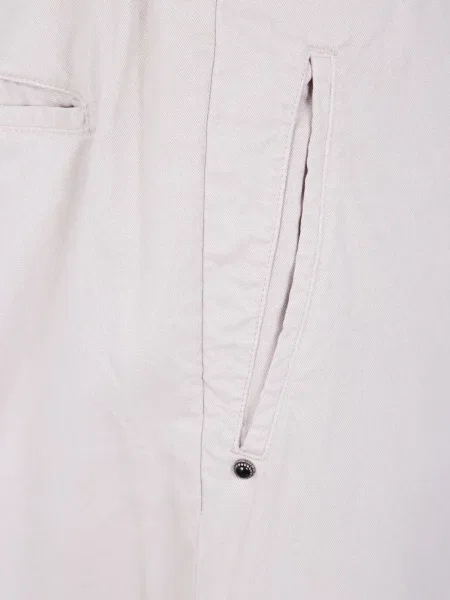 Pantaloni White Sand alb