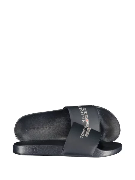 Papuci Tommy Hilfiger cu imagine albastru