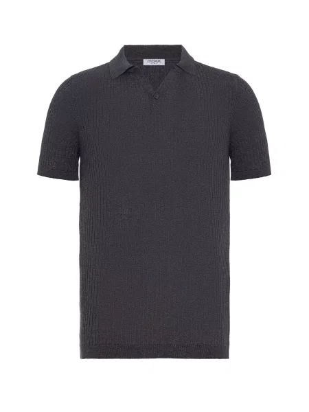 Moxx Paris Tricou metalic gri