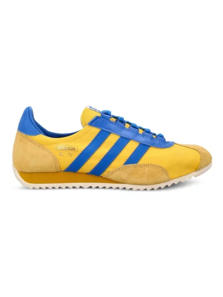 Sneakersy Adidas skórzane żółte