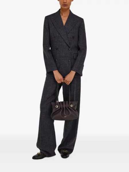 Geantă Ferragamo maro