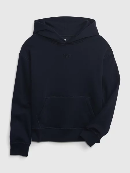 Bluza z kapturem Gap czarna