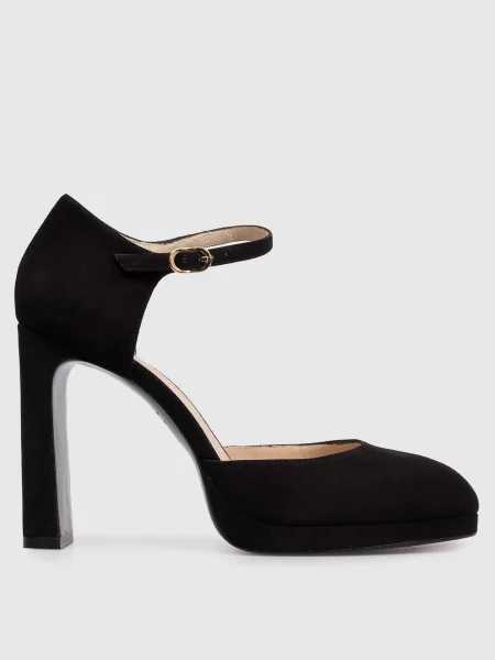 Замшевые босоножки Stuart Weitzman черные