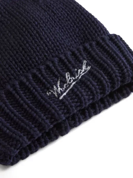 Czapka dziecięca Woolrich niebieska