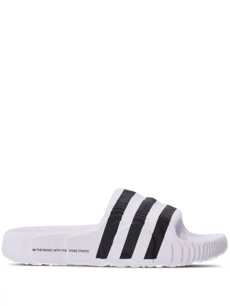 Papuci Adidas alb
