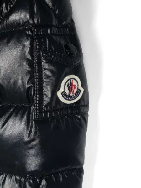 Kurtka dziecięca Moncler Enfant niebieska