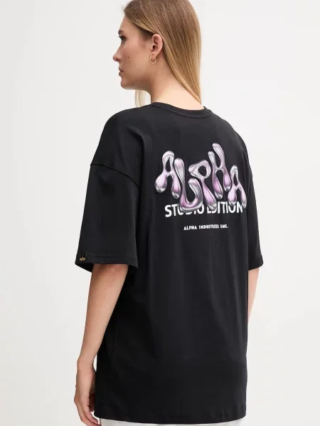 Tričko Alpha Industries černá