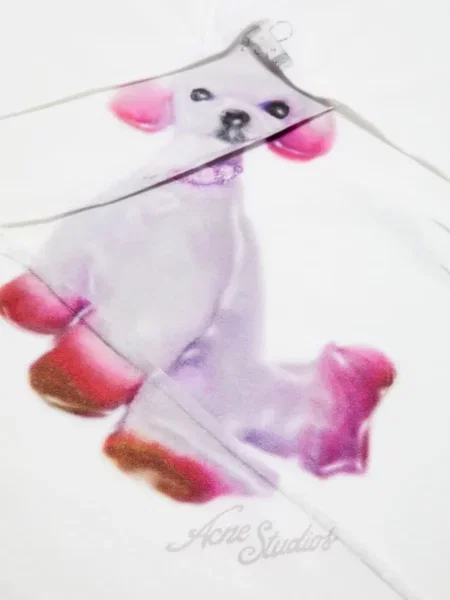 Tricou Acne Studios alb
