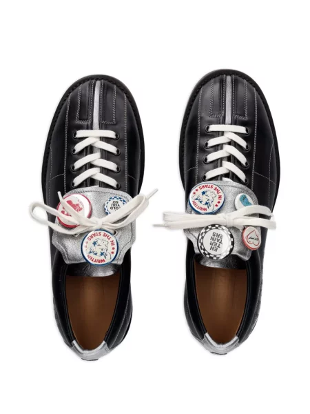 Pantofi derby Kenzo din piele negru