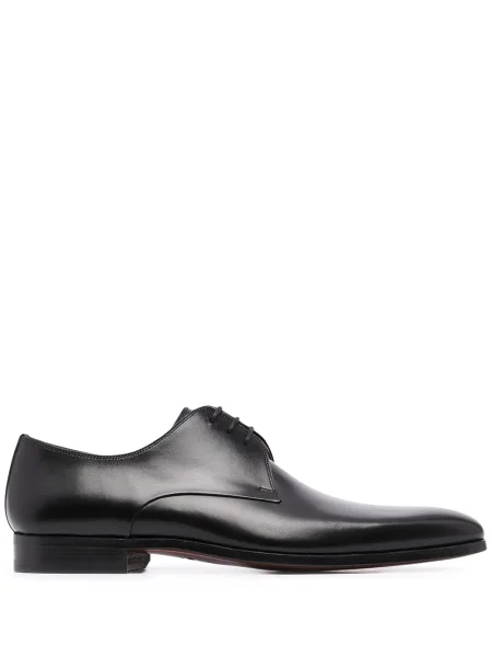 Oxford Magnanni din piele negru