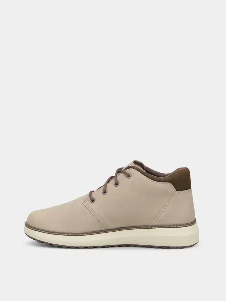 Ботинки Timberland из нубука серые