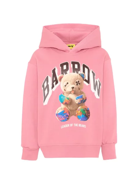 Bluza z kapturem dziecięca Barrow różowa