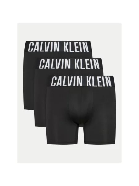Calvin Klein Underwear Σετ μποξεράκια 3 τμχ μαύρο