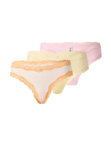 Lindex Slip Vilma deschis / portocaliu / roz / roz deschis galben