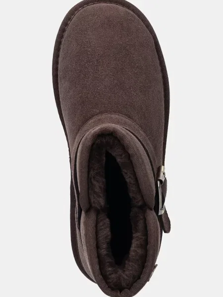 Замшевые сапоги Answear.lab коричневые