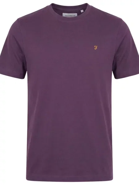 FARAH Tricou DANNY mov mură