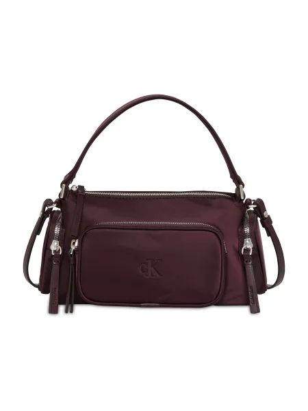 Calvin Klein Geantă Pocket Bag W/ Strap Vișiniu violet