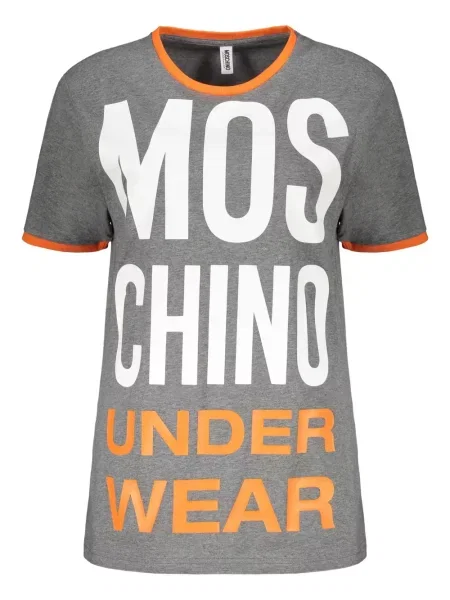 Tricou Moschino stretch gri