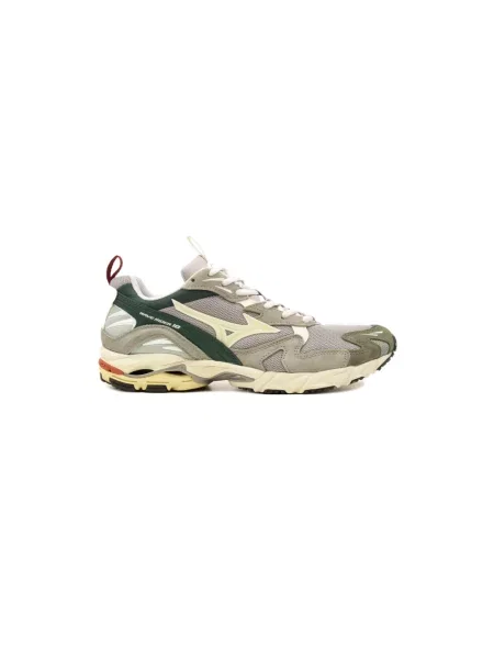 Sneakersy Mizuno skórzane szare