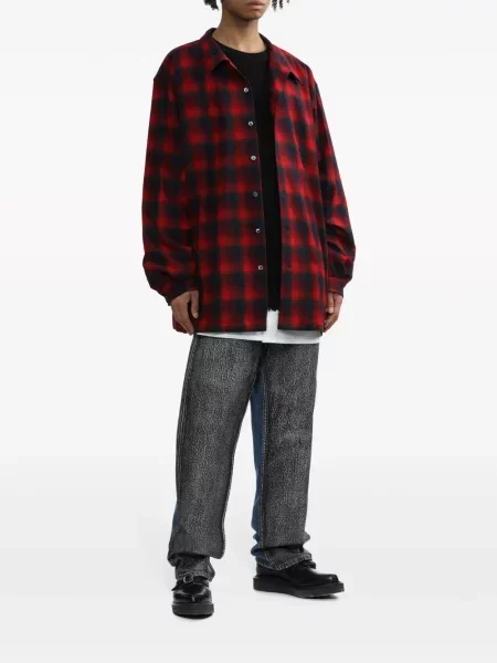 Tiesūs džinsai Mm6 Maison Margiela pilka