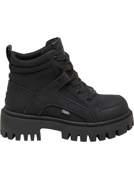 Gležnjarji z vezalkami Buffalo črna