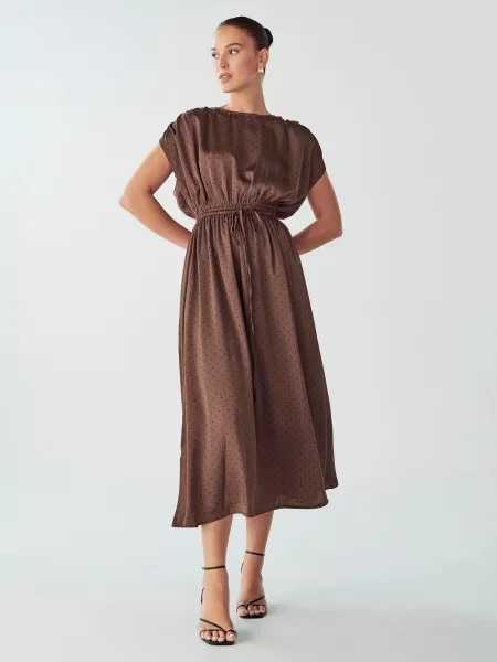 Willa Haljina CAROL' smeđa