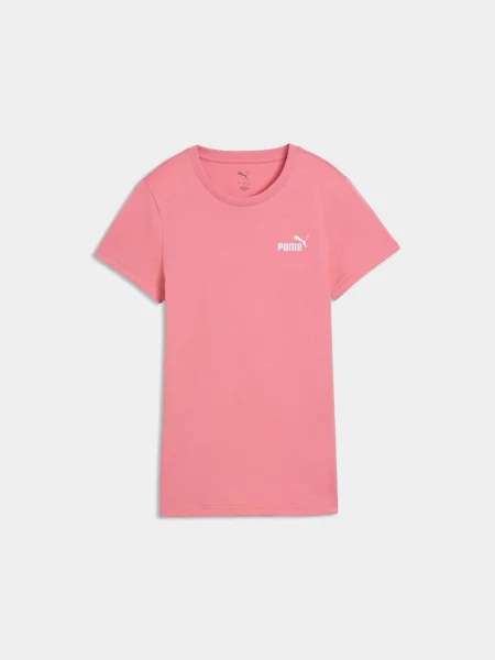 Футболка PUMA Ess Small No. 1 Logo Tee комбінований верх рожевий