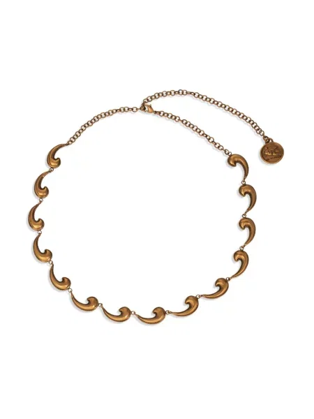 Colier Etro cu model paisley auriu