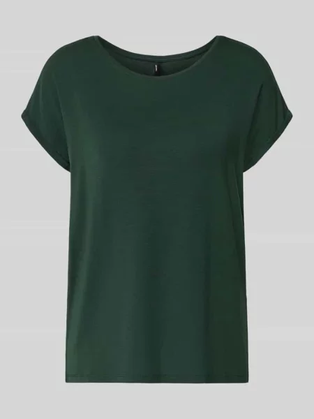 T-shirt o kroju krój regular fit z mieszanki lyocellu model AVA' Vero Moda