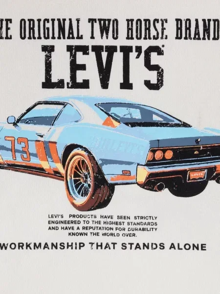 Суичър с качулка Levi's® бежово