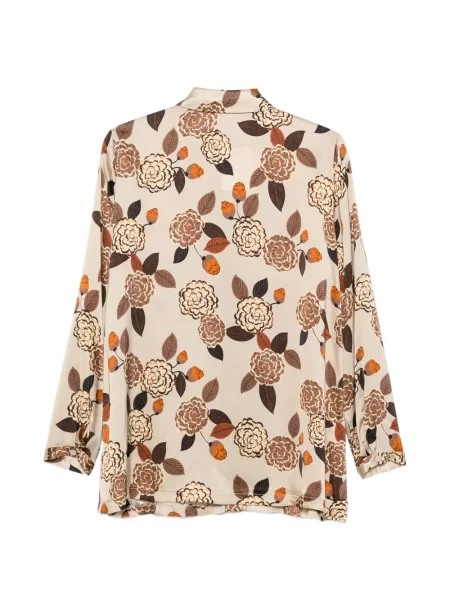 Lung cămașă Siyu cu model floral cu imagine