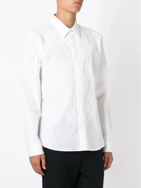 Cămașă Givenchy cu model floral alb