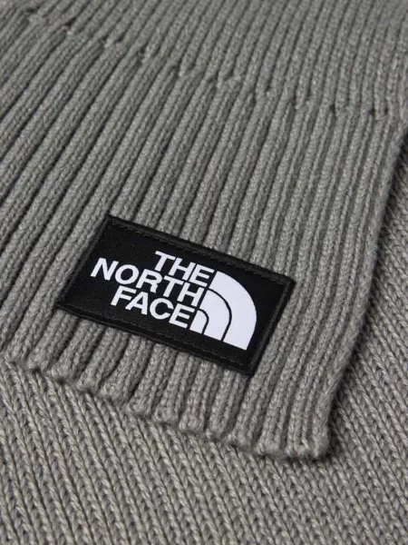 Szal w imitacji dzianiny z naszywką z logo The North Face