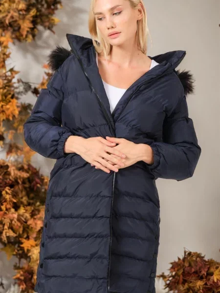 Płaszcz Dewberry szary