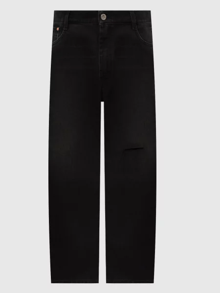 Джинси з принтом Vetements чорні