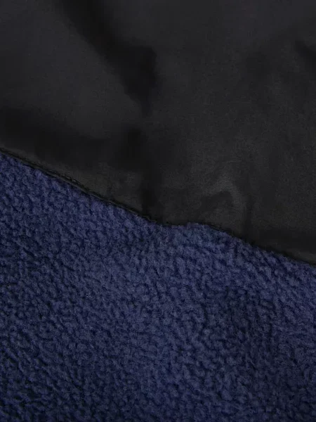 Geacă The North Face din fleece albastru