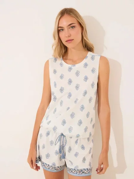Пижама women'secret дамска от бежово