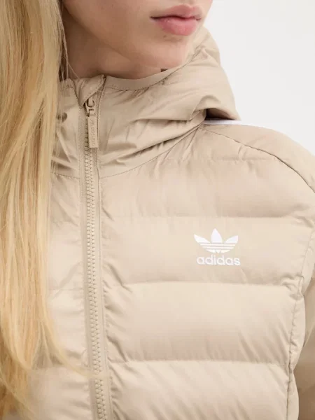 Куртка adidas Originals Slim Jacket перехідна бежевий