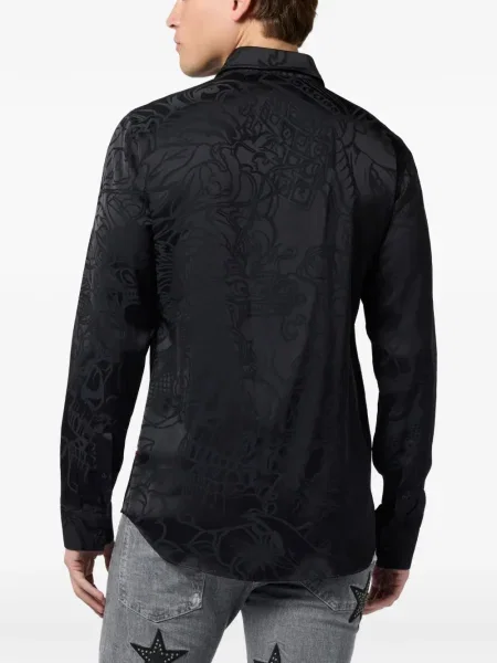 Cămașă Philipp Plein negru