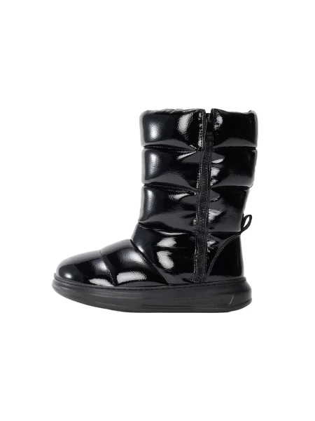 KARL LAGERFELD Čizme za snijeg Kapri Kosi crna