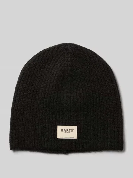 Czapka z dodatkiem wełny model ‘Darty’ Barts czarna
