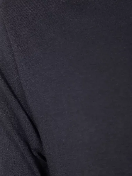 Tricou Thom Krom cu decolteu rotund scurt negru